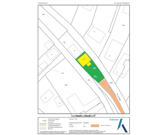 Floorplan - Waaldijk 55, 4171 CB Herwijnen